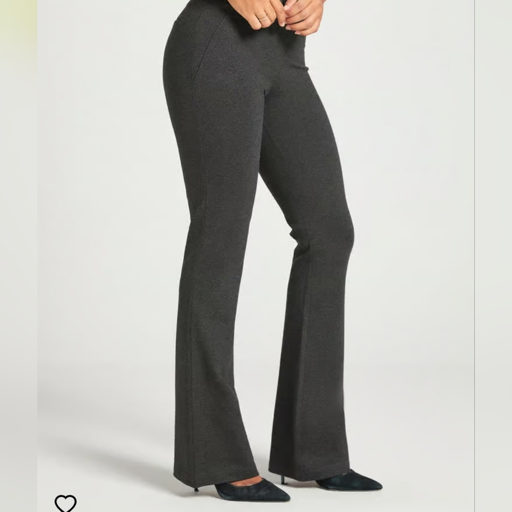 BETABRAND - L - CHARCOL GRAY - CLASSIC DRESS YOGA PANTS